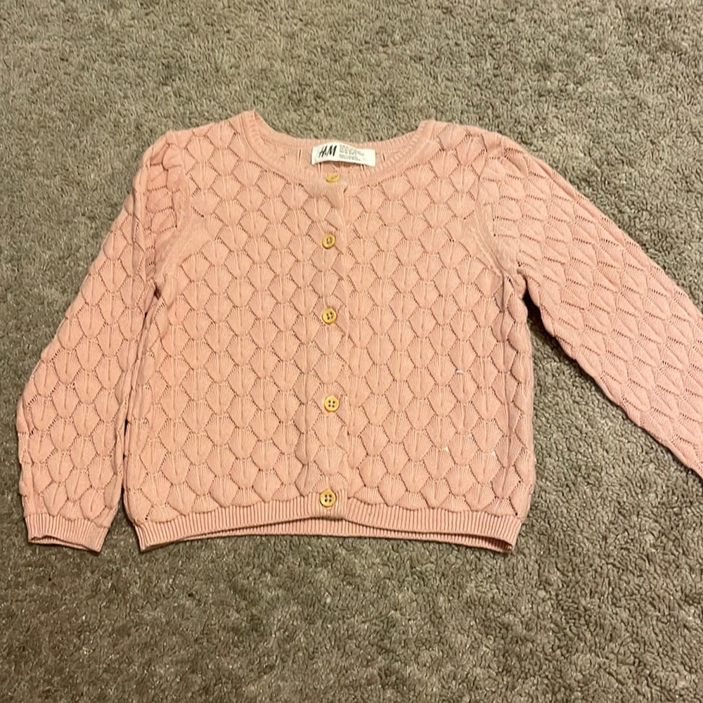 NWOT H&M toddler girls cardigan